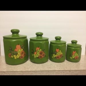 Vintage Kromex Canister Set
